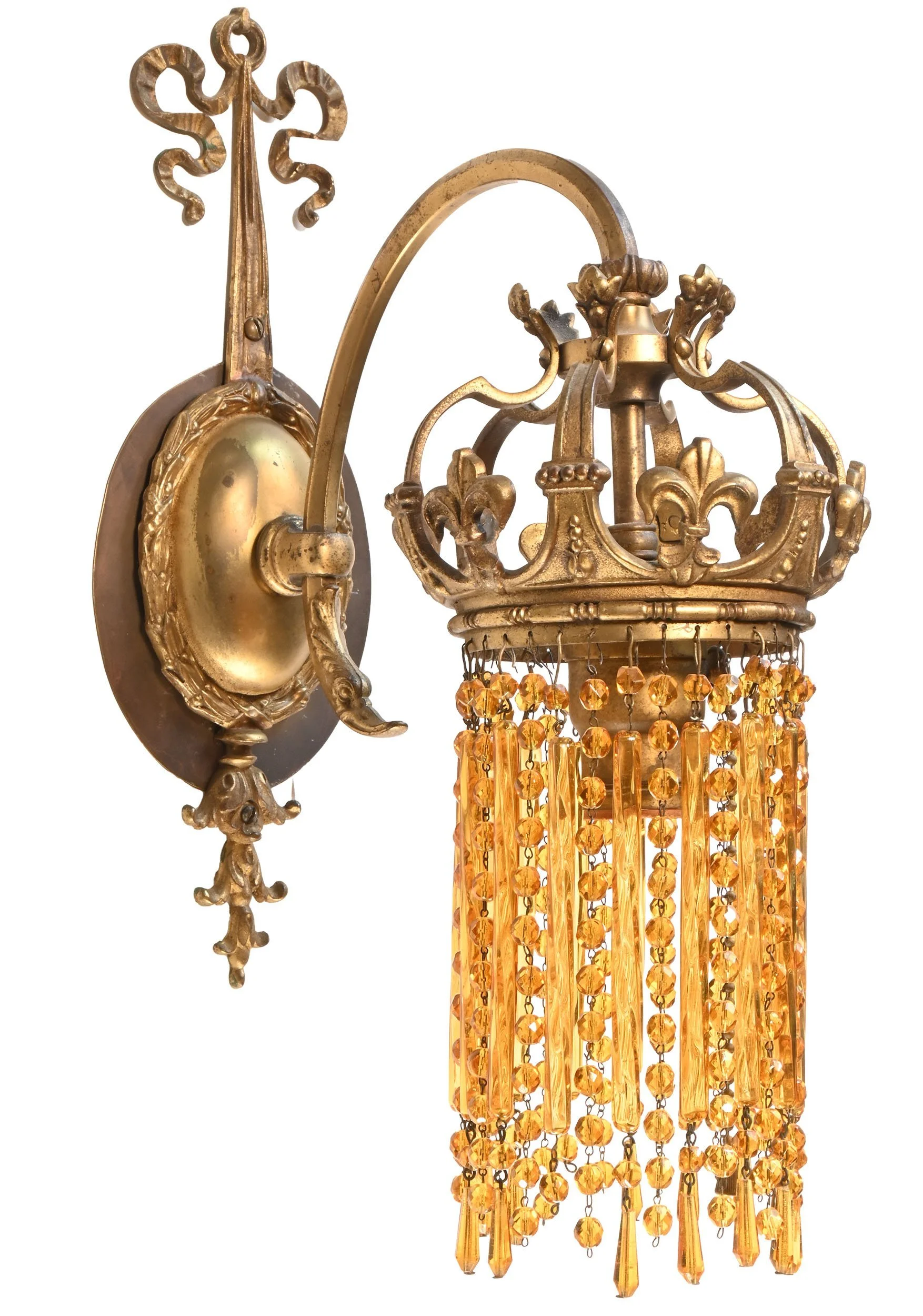 seven candle maria theresa chandelier — Architectural Antiques